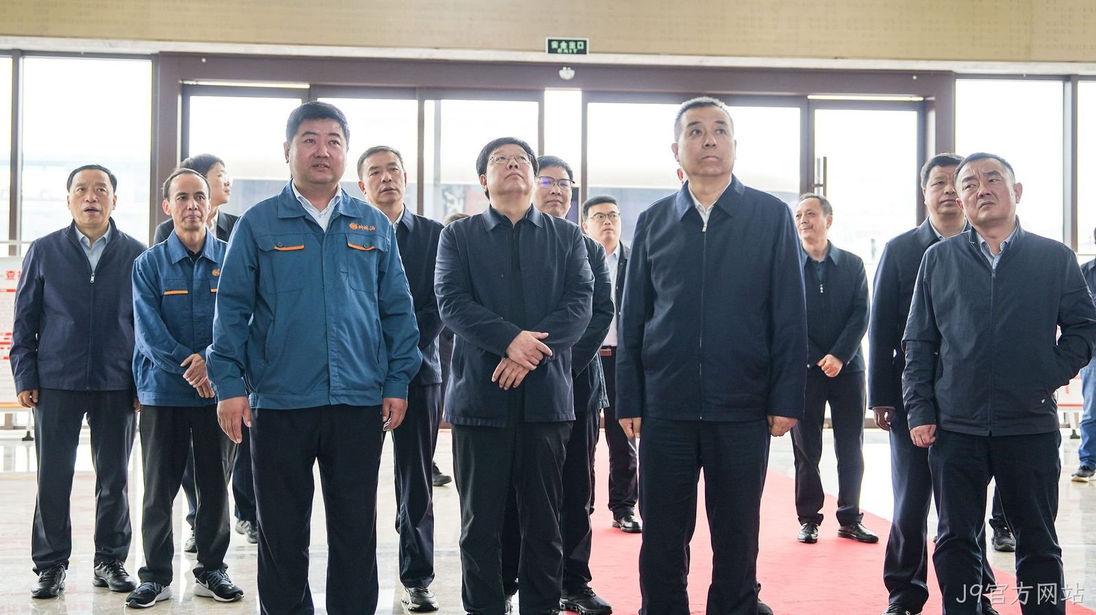 商洛市政协主席王宁岗一行莅临J9官方网站考察指导